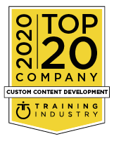 CGS Named a 2020 Top Custom Content Development Company by Training Industry