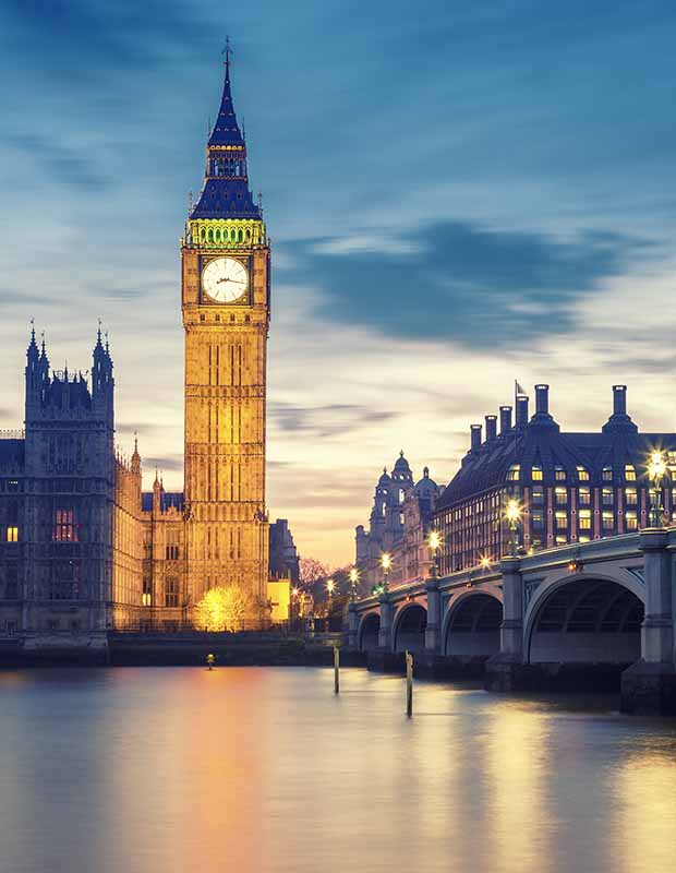 Image of Big Ben depicting CGS expansion into UK market