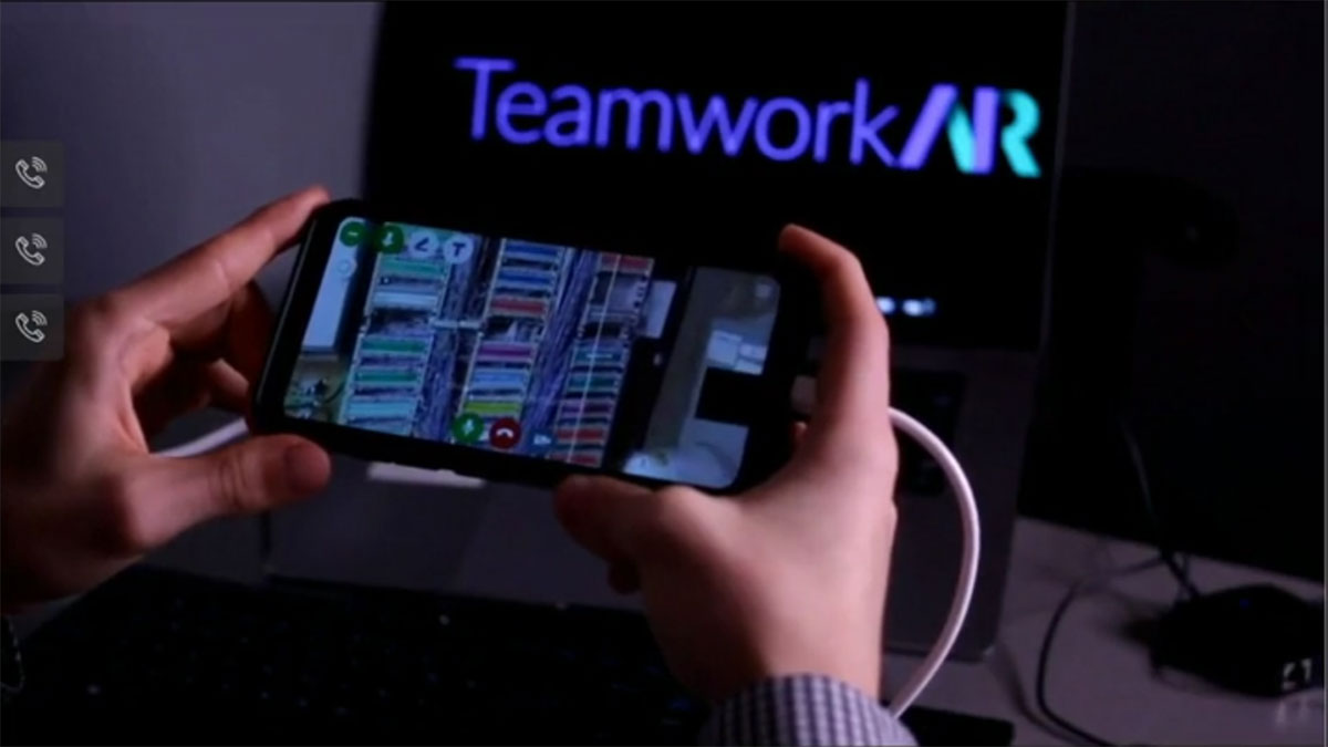 Teamwork AR augmented reality with features