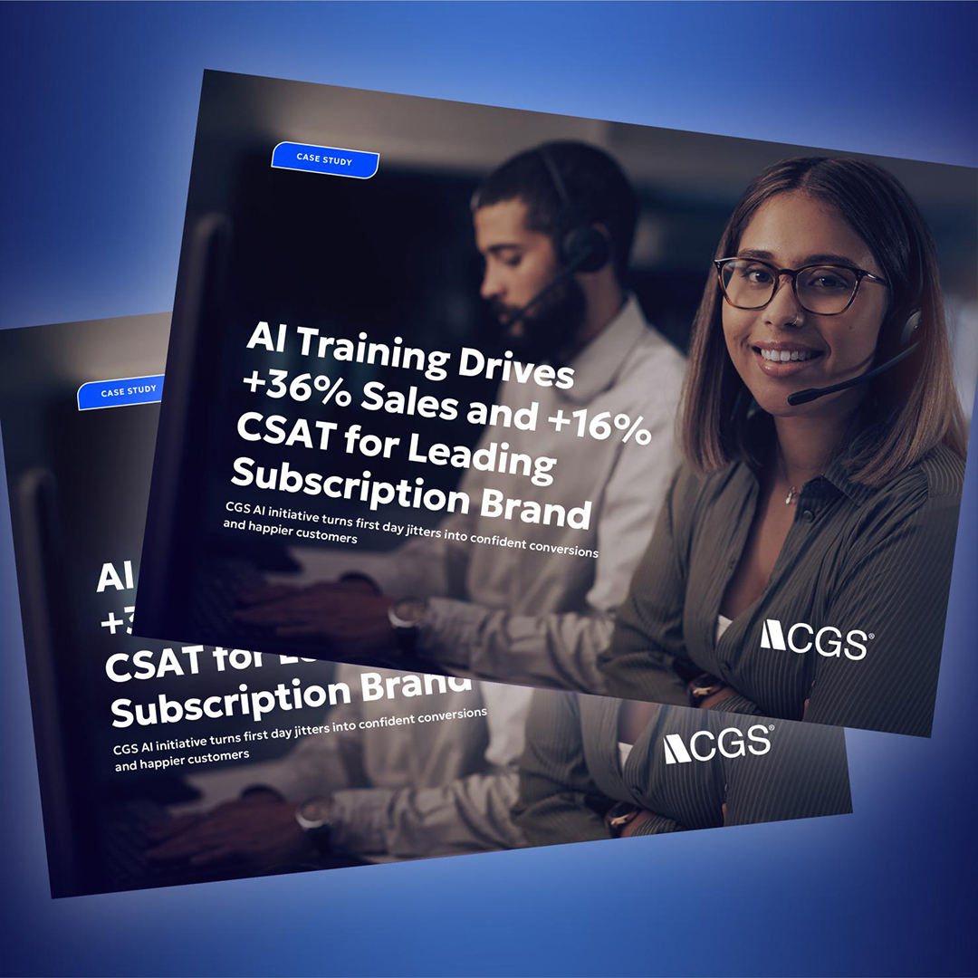 AI Training drives +36% Sales and +16% CSAT for Leading Subscription Brand