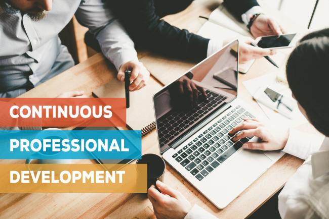 Continuous development, learning and development, video based learning Continuous development, learning and development, video based learning