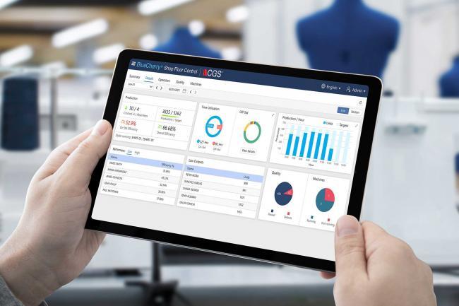 Shop Floor Control Tablet