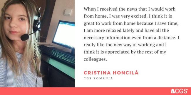 Call center teams working from home during COVID-19