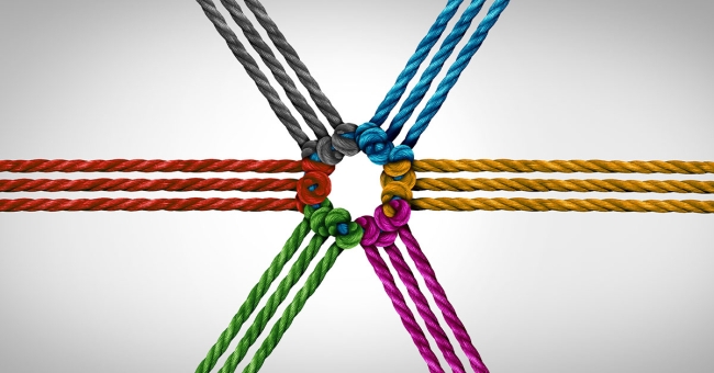 Understanding the Total Value of BPO Relationships Colorful strings knotted together