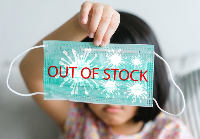 3 ways to head off supply chain disruption Child holding out of stock mask