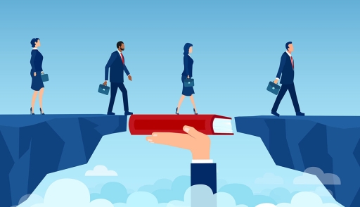 Reskilling the workforce image