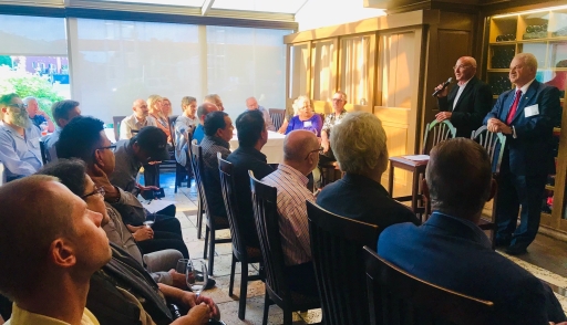 CGS and Visual Next Speak to Customers at August 2019 Customer Reception in Montreal