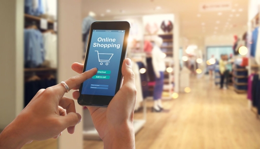Shopping online while in store